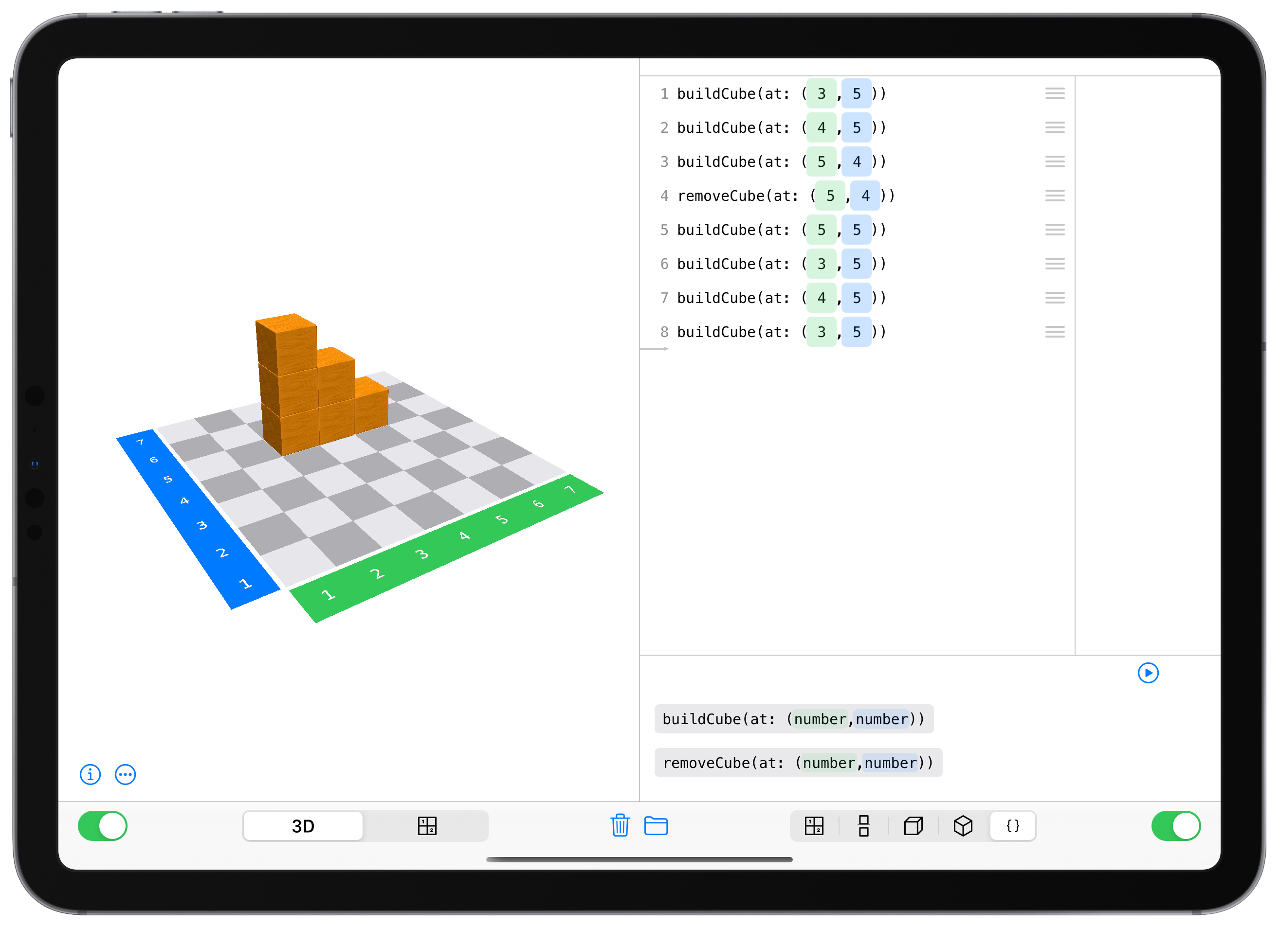 Coding with Cubeling